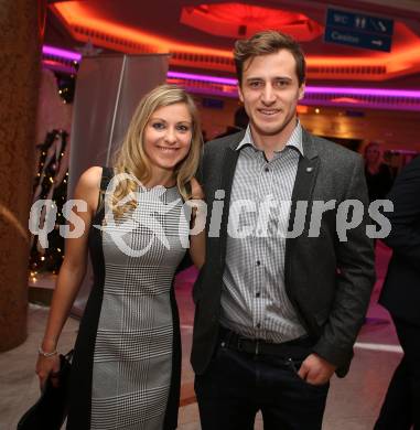 Sportgala. Nacht des Sports. Ehrung Sportler des Jahres.   Matthias Mayer mit Freundin. Velden, 20.12.2017.
Foto: Kuess 
---
pressefotos, pressefotografie, kuess, qs, qspictures, sport, bild, bilder, bilddatenbank