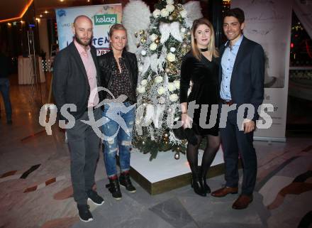Sportgala. Nacht des Sports. Ehrung Sportler des Jahres.  Daniel Mesotitsch mit Frau, Philipp Orter mit Freundin. Velden, 20.12.2017.
Foto: Kuess 
---
pressefotos, pressefotografie, kuess, qs, qspictures, sport, bild, bilder, bilddatenbank