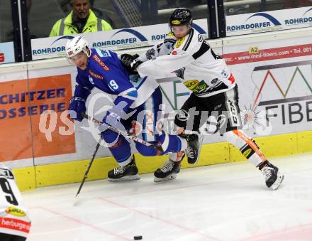 EBEL. Eishockey Bundesliga. EC VSV gegen Dornbirn Bulldogs. Stefan Bacher (VSV). Villach, am 20.12.2017.
Foto: Kuess 


---
pressefotos, pressefotografie, kuess, qs, qspictures, sport, bild, bilder, bilddatenbank