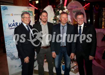 Sportgala. Nacht des Sports. Ehrung Sportler des Jahres. LH Peter Kaiser, Max Franz, Werner Franz, Arno Arthofer. Velden, 20.12.2017.
Foto: Kuess 
---
pressefotos, pressefotografie, kuess, qs, qspictures, sport, bild, bilder, bilddatenbank