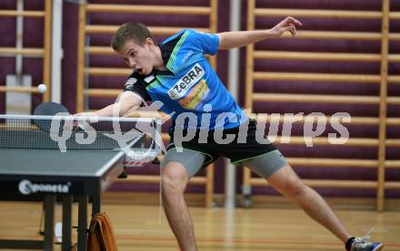 Tischtennis Kaerntner Meisterschaften.   Julian Oberwalder. Villach, am 10.12.2017.
Foto: Kuess
---
pressefotos, pressefotografie, kuess, qs, qspictures, sport, bild, bilder, bilddatenbank