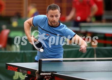 Tischtennis Kaerntner Meisterschaften.   Markus Straub. Villach, am 10.12.2017.
Foto: Kuess
---
pressefotos, pressefotografie, kuess, qs, qspictures, sport, bild, bilder, bilddatenbank