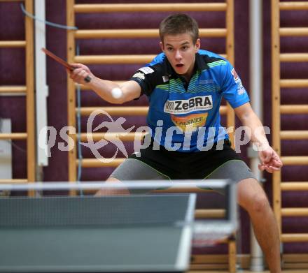 Tischtennis Kaerntner Meisterschaften.   Julian Oberwalder. Villach, am 10.12.2017.
Foto: Kuess
---
pressefotos, pressefotografie, kuess, qs, qspictures, sport, bild, bilder, bilddatenbank