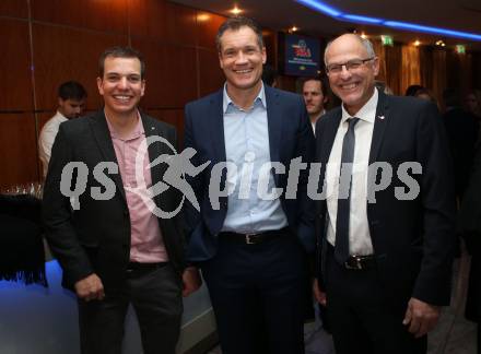 Sportgala. Nacht des Sports. Ehrung Sportler des Jahres.  Markus Salcher, Armin Assinger, Raimund Berger. Velden, 20.12.2017.
Foto: Kuess 
---
pressefotos, pressefotografie, kuess, qs, qspictures, sport, bild, bilder, bilddatenbank