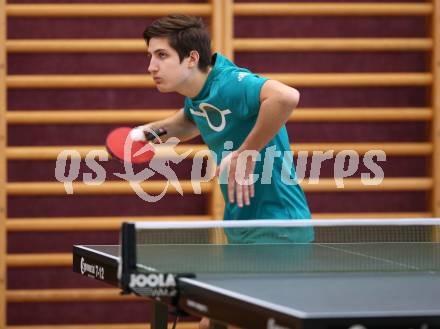 Tischtennis Kaerntner Meisterschaften.   Tobias Siwetz. Villach, am 10.12.2017.
Foto: Kuess
---
pressefotos, pressefotografie, kuess, qs, qspictures, sport, bild, bilder, bilddatenbank