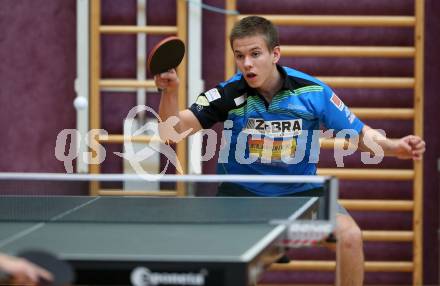 Tischtennis Kaerntner Meisterschaften.   Julian Oberwalder. Villach, am 10.12.2017.
Foto: Kuess
---
pressefotos, pressefotografie, kuess, qs, qspictures, sport, bild, bilder, bilddatenbank