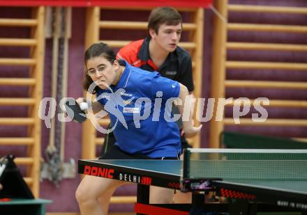 Tischtennis Kaerntner Meisterschaften.   Amelie Solja. Villach, am 10.12.2017.
Foto: Kuess
---
pressefotos, pressefotografie, kuess, qs, qspictures, sport, bild, bilder, bilddatenbank