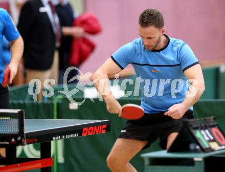 Tischtennis Kaerntner Meisterschaften. Markus Straub. Villach, am 10.12.2017.
Foto: Kuess
---
pressefotos, pressefotografie, kuess, qs, qspictures, sport, bild, bilder, bilddatenbank