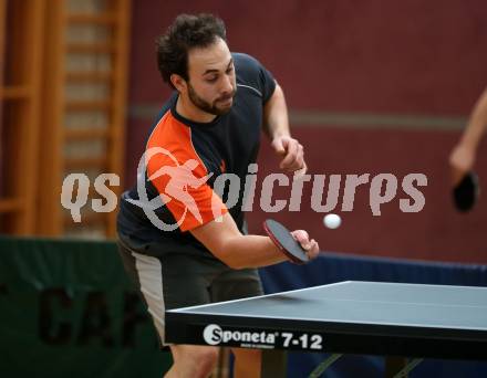 Tischtennis Kaerntner Meisterschaften.   Roman Stingler. Villach, am 10.12.2017.
Foto: Kuess
---
pressefotos, pressefotografie, kuess, qs, qspictures, sport, bild, bilder, bilddatenbank