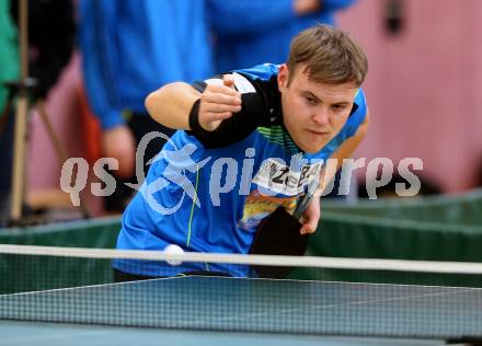 Tischtennis Kaerntner Meisterschaften.  Christoph Pucher . Villach, am 10.12.2017.
Foto: Kuess
---
pressefotos, pressefotografie, kuess, qs, qspictures, sport, bild, bilder, bilddatenbank