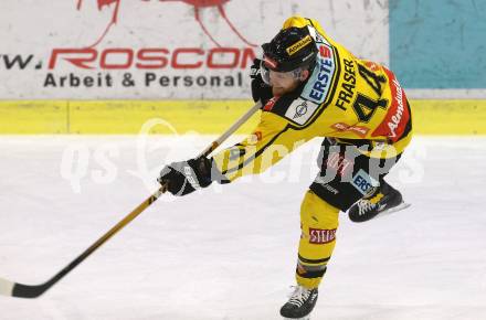 EBEL. Eishockey Bundesliga. KAC gegen  Vienna Capitals. Jamie Fraser (Vienna Capitals). Klagenfurt, am 22.12.2017.
Foto: Kuess

---
pressefotos, pressefotografie, kuess, qs, qspictures, sport, bild, bilder, bilddatenbank