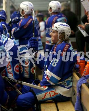 EBEL. Eishockey Bundesliga. EC VSV gegen KHL Medvescak Zagreb. Valentin Leiler (VSV). Villach, am 26.12.2017.
Foto: Kuess 


---
pressefotos, pressefotografie, kuess, qs, qspictures, sport, bild, bilder, bilddatenbank