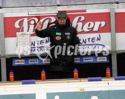 EBEL. Eishockey Bundesliga. EC VSV gegen Moser Medical Graz99ers. Trainer Markus Peintner (VSV). Villach, am 1.1.2018.
Foto: Kuess 


---
pressefotos, pressefotografie, kuess, qs, qspictures, sport, bild, bilder, bilddatenbank