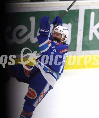 EBEL. Eishockey Bundesliga. EC VSV gegen KAC. Torjubel Nikolas Petrik (VSV). Villach, am 3.1.2018.
Foto: Kuess 


---
pressefotos, pressefotografie, kuess, qs, qspictures, sport, bild, bilder, bilddatenbank