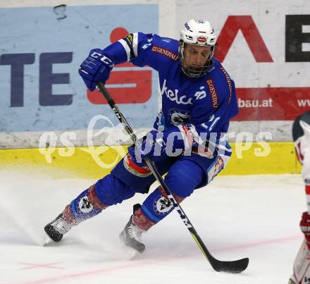 EBEL. Eishockey Bundesliga. EC VSV gegen HCB Suedtirol Alperia. Nico Brunner (VSV). Villach, am 7.1.2018.
Foto: Kuess 


---
pressefotos, pressefotografie, kuess, qs, qspictures, sport, bild, bilder, bilddatenbank