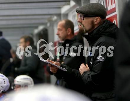 EBEL. Eishockey Bundesliga. EC VSV gegen HCB Suedtirol Alperia. Trainer Markus Peintner, Co-Trainer Hans Winkler (VSV). Villach, am 7.1.2018.
Foto: Kuess 


---
pressefotos, pressefotografie, kuess, qs, qspictures, sport, bild, bilder, bilddatenbank