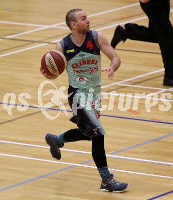 Basketball 2. Bundesliga. Grunddurchgang. 14. Runde. Villach Raiders gegen Mistelbach Mustangs. Timi Huber (Villach). Villach, am 7.1.2018.
Foto: Kuess

---
pressefotos, pressefotografie, kuess, qs, qspictures, sport, bild, bilder, bilddatenbank