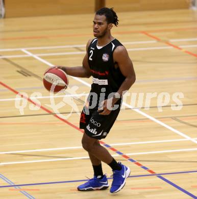 Basketball 2. Bundesliga. Grunddurchgang. 16. Runde. Villach Raiders gegen Mattersburg Rocks. Royce Amir Woolridge (Mattersburg Rocks). Villach, am 20.1.2018.
Foto: Kuess

---
pressefotos, pressefotografie, kuess, qs, qspictures, sport, bild, bilder, bilddatenbank
