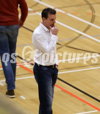 Basketball 2. Bundesliga. Grunddurchgang. 16. Runde. Villach Raiders gegen Mattersburg Rocks. Trainer Joey Vickery (Mattersburg Rocks). Villach, am 20.1.2018.
Foto: Kuess

---
pressefotos, pressefotografie, kuess, qs, qspictures, sport, bild, bilder, bilddatenbank
