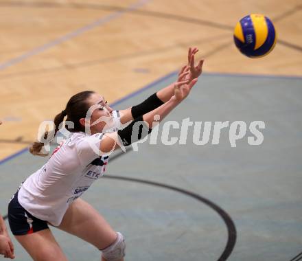 Volleyball Bundesliga. Frauen. SG Kelag Klagenfurt gegen SG VB NOE Sokol/Post. Jessica Niles  (Klagenfurt). Klagenfurt, am 24.1.2018.
Foto: Kuess
---
pressefotos, pressefotografie, kuess, qs, qspictures, sport, bild, bilder, bilddatenbank
