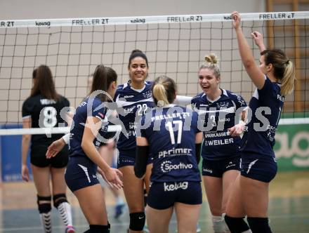 Volleyball Bundesliga. Frauen. SG Kelag Klagenfurt gegen SG VB NOE Sokol/Post. Jubel (Klagenfurt). Klagenfurt, am 24.1.2018.
Foto: Kuess
---
pressefotos, pressefotografie, kuess, qs, qspictures, sport, bild, bilder, bilddatenbank