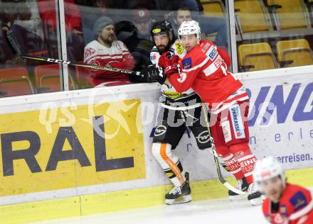 EBEL. Eishockey Bundesliga. KAC gegen 	Dornbirn Bulldogs. Stefan Espeland (KAC). Klagenfurt, am 26.1.2018.
Foto: Kuess

---
pressefotos, pressefotografie, kuess, qs, qspictures, sport, bild, bilder, bilddatenbank