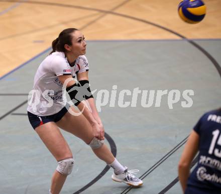 Volleyball Bundesliga. Frauen. SG Kelag Klagenfurt gegen SG VB NOE Sokol/Post. Jessica Niles (Klagenfurt). Klagenfurt, am 24.1.2018.
Foto: Kuess
---
pressefotos, pressefotografie, kuess, qs, qspictures, sport, bild, bilder, bilddatenbank