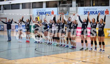 Volleyball Bundesliga. Frauen. SG Kelag Klagenfurt gegen SG VB NOE Sokol/Post. Jubel (Klagenfurt). Klagenfurt, am 24.1.2018.
Foto: Kuess
---
pressefotos, pressefotografie, kuess, qs, qspictures, sport, bild, bilder, bilddatenbank