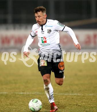 Fussball tipico Bundesliga. RZ Pellets WAC gegen Cashpoint SCR Altach. Christopher Wernitznig (WAC). Wolfsberg, am 3.2.2018.
Foto: Kuess

---
pressefotos, pressefotografie, kuess, qs, qspictures, sport, bild, bilder, bilddatenbank