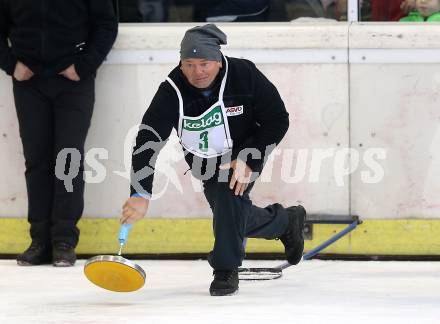 Stocksport. Eisschiessen. Kaerntner Meisterschaften. Heinz Berger (SPG St. Stefan/Lav.-Glantal Liebenfels/Lach 1). Klagenfurt, am 4.2.2018.
Foto: Kuess
---
pressefotos, pressefotografie, kuess, qs, qspictures, sport, bild, bilder, bilddatenbank