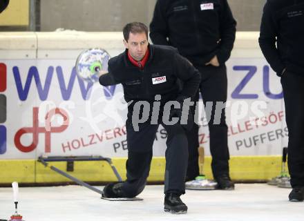Stocksport. Eisschiessen. Kaerntner Meisterschaften. Bernhard Kogler (SPG St. Stefan/Lav.-Glantal Liebenfels/Lach 1). Klagenfurt, am 4.2.2018.
Foto: Kuess
---
pressefotos, pressefotografie, kuess, qs, qspictures, sport, bild, bilder, bilddatenbank