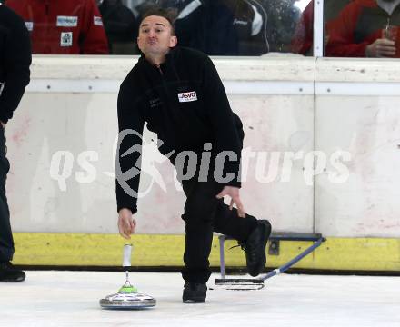 Stocksport. Eisschiessen. Kaerntner Meisterschaften. Hartmut Weinberger (SPG St. Stefan/Lav.-Glantal Liebenfels/Lach 1). Klagenfurt, am 4.2.2018.
Foto: Kuess
---
pressefotos, pressefotografie, kuess, qs, qspictures, sport, bild, bilder, bilddatenbank