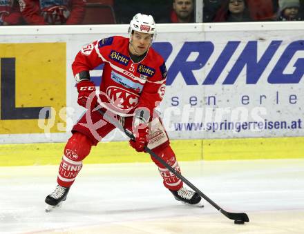 EBEL. Eishockey Bundesliga. KAC gegen 	Redbull Salzburg. Kevin Kapstad(KAC). Klagenfurt, am 4.2.2018.
Foto: Kuess

---
pressefotos, pressefotografie, kuess, qs, qspictures, sport, bild, bilder, bilddatenbank