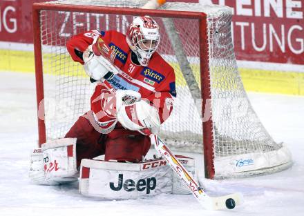 EBEL. Eishockey Bundesliga. KAC gegen 	Redbull Salzburg. David Madlener (KAC). Klagenfurt, am 4.2.2018.
Foto: Kuess

---
pressefotos, pressefotografie, kuess, qs, qspictures, sport, bild, bilder, bilddatenbank