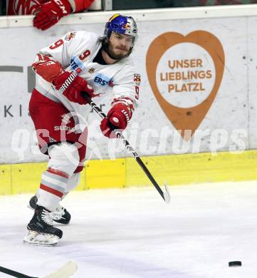 EBEL. Eishockey Bundesliga. KAC gegen 	Redbull Salzburg. Rauchenwald Alexander (Salzburg). Klagenfurt, am 4.2.2018.
Foto: Kuess

---
pressefotos, pressefotografie, kuess, qs, qspictures, sport, bild, bilder, bilddatenbank