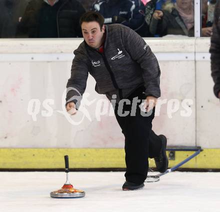 Stocksport. Eisschiessen. Kaerntner Meisterschaften. Thomas Weiss (EK Deurotherm Feldkirchen 1). Klagenfurt, am 4.2.2018.
Foto: Kuess
---
pressefotos, pressefotografie, kuess, qs, qspictures, sport, bild, bilder, bilddatenbank