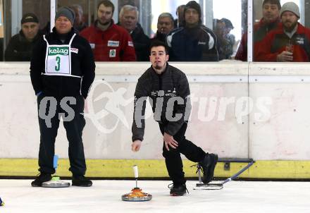 Stocksport. Eisschiessen. Kaerntner Meisterschaften. Benjamin Fillafer (EK Deurotherm Feldkirchen 1). Klagenfurt, am 4.2.2018.
Foto: Kuess
---
pressefotos, pressefotografie, kuess, qs, qspictures, sport, bild, bilder, bilddatenbank