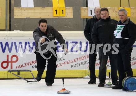 Stocksport. Eisschiessen. Kaerntner Meisterschaften. Thomas Weiss (EK Deurotherm Feldkirchen 1l). Klagenfurt, am 4.2.2018.
Foto: Kuess
---
pressefotos, pressefotografie, kuess, qs, qspictures, sport, bild, bilder, bilddatenbank