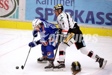 EBEL. Eishockey Bundesliga. EC VSV gegen HC Orli Znojmo. Christian Jennes (VSV), Antonin Boruta (Znaim). Villach, am 8.2.2018.
Foto: Kuess 


---
pressefotos, pressefotografie, kuess, qs, qspictures, sport, bild, bilder, bilddatenbank