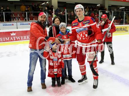 EBEL. Eishockey Bundesliga. KAC gegen 	HC TWK Innsbruck. Marco Richter (KAC). Klagenfurt, am 11.2.2018.
Foto: Kuess

---
pressefotos, pressefotografie, kuess, qs, qspictures, sport, bild, bilder, bilddatenbank