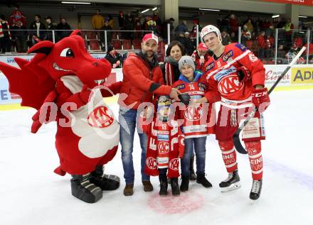 EBEL. Eishockey Bundesliga. KAC gegen 	HC TWK Innsbruck. Marco Richter (KAC). Klagenfurt, am 11.2.2018.
Foto: Kuess

---
pressefotos, pressefotografie, kuess, qs, qspictures, sport, bild, bilder, bilddatenbank