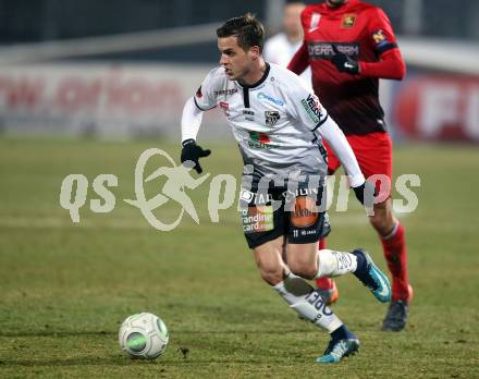 Fussball tipico Bundesliga. RZ Pellets WAC gegen FC Flyeralarm Admira.  Sasa Jovanovic (WAC). Wolfsberg, am 17.2.2018.
Foto: Kuess

---
pressefotos, pressefotografie, kuess, qs, qspictures, sport, bild, bilder, bilddatenbank