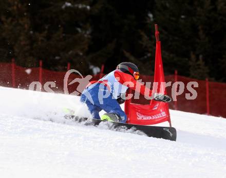 Snowboard. FIS Parallel RTL. Jacob Meringer (AUT). SimonhÃ¶he, am 17.2.2018.
Foto: Kuess
---
pressefotos, pressefotografie, kuess, qs, qspictures, sport, bild, bilder, bilddatenbank