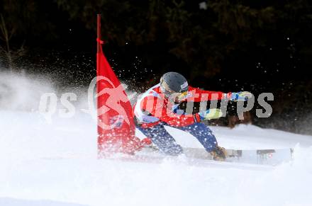 Snowboard. FIS Parallel RTL. Fabian Obmann (AUT). SimonhÃ¶he, am 17.2.2018.
Foto: Kuess
---
pressefotos, pressefotografie, kuess, qs, qspictures, sport, bild, bilder, bilddatenbank