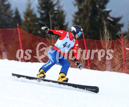 Snowboard. FIS Parallel RTL. Johann Stefaner (AUT). SimonhÃ¶he, am 17.2.2018.
Foto: Kuess
---
pressefotos, pressefotografie, kuess, qs, qspictures, sport, bild, bilder, bilddatenbank