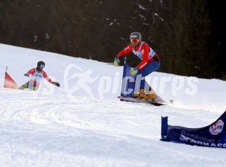 Snowboard. FIS Parallel RTL. Fabian Obmann (AUT). SimonhÃ¶he, am 17.2.2018.
Foto: Kuess
---
pressefotos, pressefotografie, kuess, qs, qspictures, sport, bild, bilder, bilddatenbank