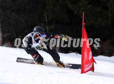 Snowboard. FIS Parallel RTL. Elias Huber (GER). SimonhÃ¶he, am 17.2.2018.
Foto: Kuess
---
pressefotos, pressefotografie, kuess, qs, qspictures, sport, bild, bilder, bilddatenbank