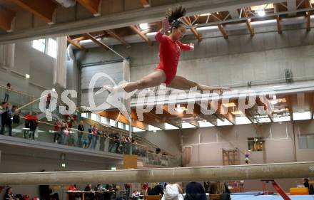 22. Internationaler Alpen Adria Cup Turnerinnen, 25.11.2017.   Javza Ochirsukh (ASKOE Niederoesterreich). Klagenfurt, am 25.11.2017.
Foto: Kuess
---
pressefotos, pressefotografie, kuess, qs, qspictures, sport, bild, bilder, bilddatenbank