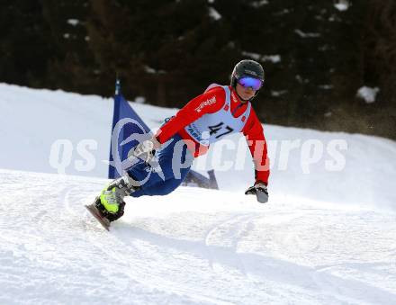 Snowboard. FIS Parallel RTL. Dominik Burgstaller (AUT). SimonhÃ¶he, am 17.2.2018.
Foto: Kuess
---
pressefotos, pressefotografie, kuess, qs, qspictures, sport, bild, bilder, bilddatenbank