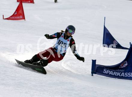 Snowboard. FIS Parallel RTL. Pia Schoeffmann (ASKOE ESV St. Veit). SimonhÃ¶he, am 17.2.2018.
Foto: Kuess
---
pressefotos, pressefotografie, kuess, qs, qspictures, sport, bild, bilder, bilddatenbank